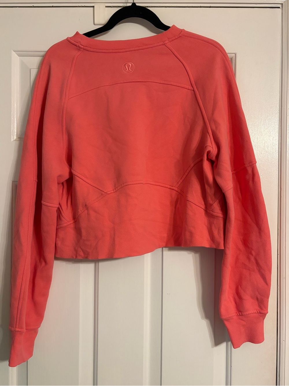 lululemon athletica Pink Scuba Cropped Crew Sweatshirt - Picture 4 of 4